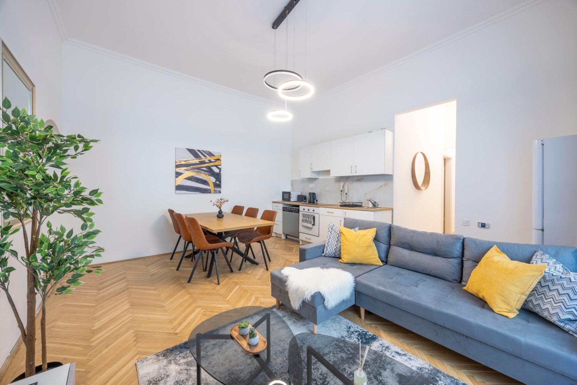 בודפשט Prime Location & Cozy Central 3Bedrm Apartment מראה חיצוני תמונה